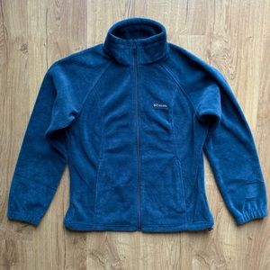 Columbia Womens Fleece Full Zipper Up Jacket Size Medium